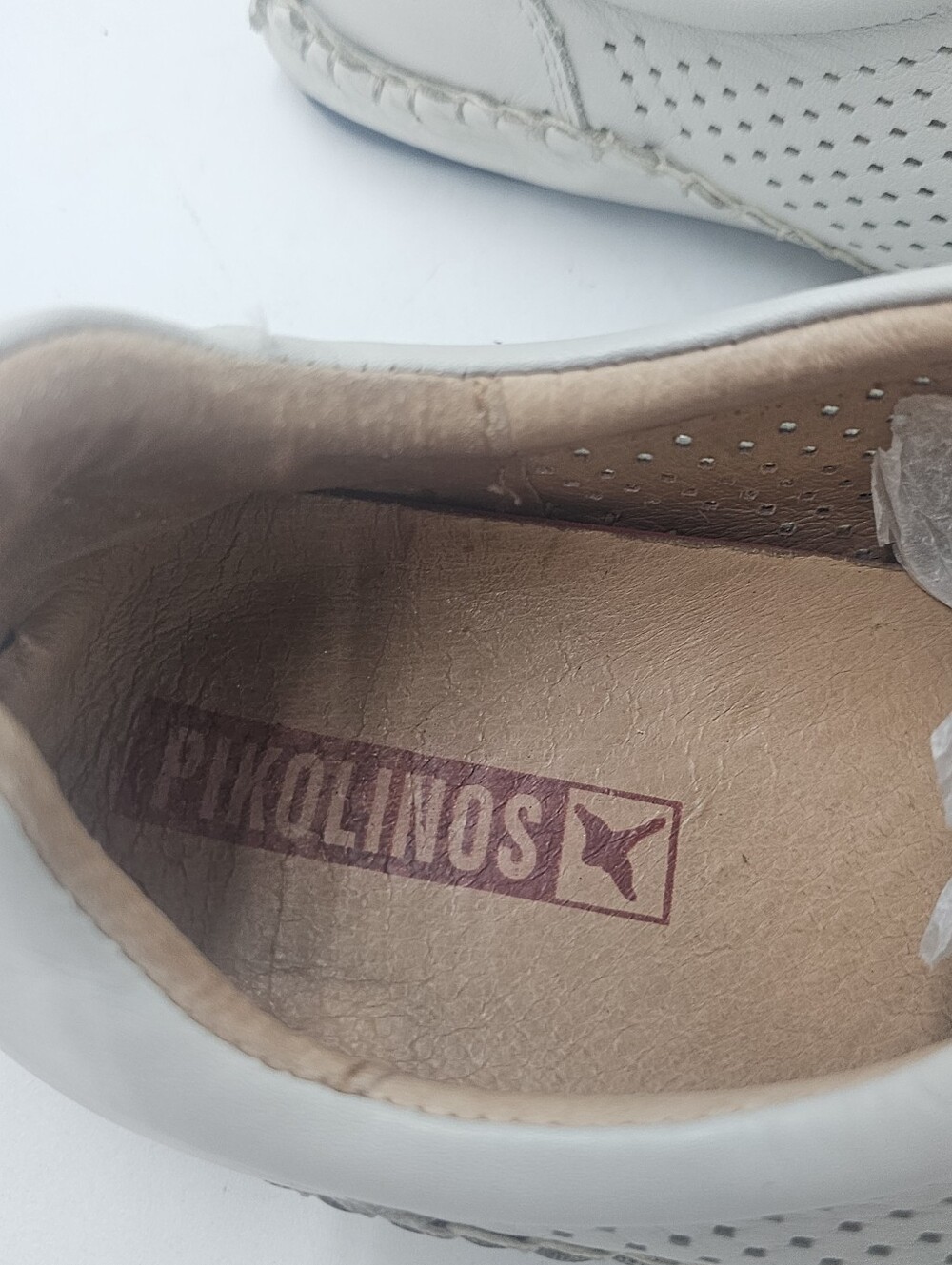 Pikolinos Fuencarral 15A-6080 Leather Slip On Loafer White Mens EU42 - Picture 10 of 10